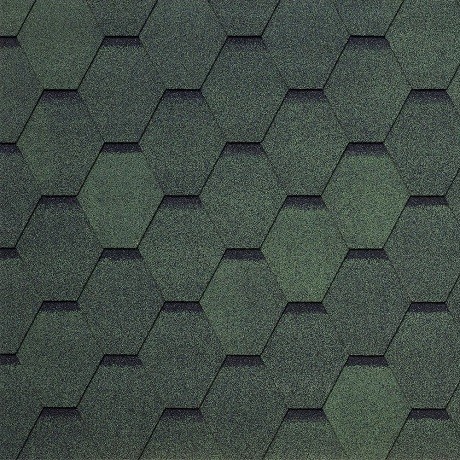 Гибкая черепица Tegola GARDA verde 479 купить в New Moscow