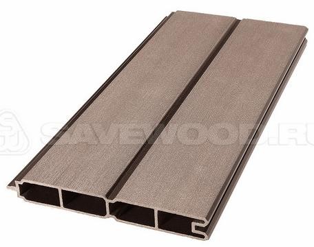Заборный профиль из ДПК Savewood SW Agger матовый терракот купить в New Moscow