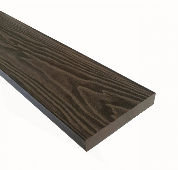 Террасная доска из ДПК Terrapol Смарт 3D Полнотелая без паза Тик Киото купить в New Moscow