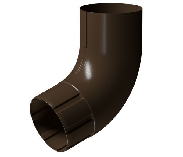 Колено 72° D90 Döcke STAL PREMIUM Каштан, (RAL 8017) купить в New Moscow