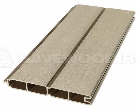 Заборный профиль из ДПК Savewood SW Agger матовый тик купить в New Moscow