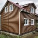 Сайдинг "blockhouse" под бревно, Акриловый Премиум ВН-02, дуб светлый купить в New Moscow