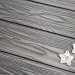 Террасная доска из ДПК Terrapol Смарт 3D Полнотелая без паза Черное дерево купить в New Moscow
