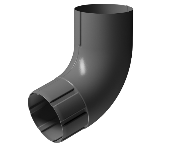 Колено 72° D90 Döcke STAL PREMIUM Графит, (RAL 7024) купить в New Moscow