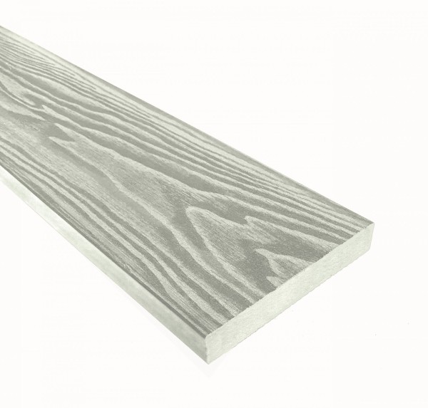 Террасная доска из ДПК Terrapol Смарт 3D Полнотелая без паза Дуб беленый купить в New Moscow