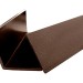 Уголок ДПК для сайдинга 70x70x3000мм Коричневый купить в New Moscow