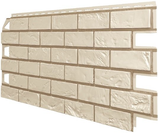 Фасадная панель VOX Vilo Brick Слоновая кость купить в New Moscow