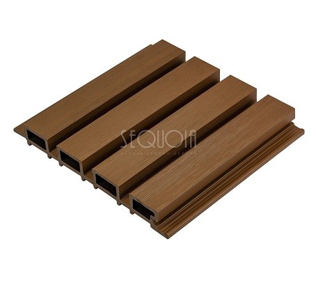 Доска фасадная ДПК SEQUOIA co-extrusion LIGHTBROWN купить в New Moscow