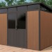 Сарай Defender из ДПК 9х7 (5.95 кв.м) купить в New Moscow