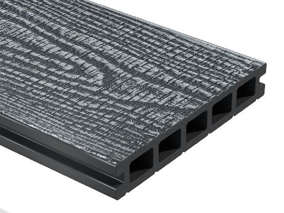Террасная доска из ДПК WOODVEX Expert Antique Stone Gray купить в New Moscow