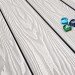 Террасная доска из ДПК Terrapol Смарт 3D Пустотелая с пазом Дуб беленый купить в New Moscow