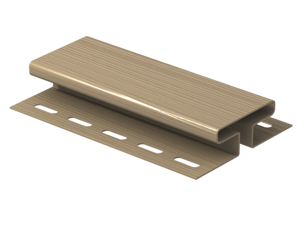 H-планка Ю-пласт Классика бежевая купить в New Moscow