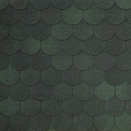 Гибкая черепица Tegola ASSISI verde 473 купить в New Moscow