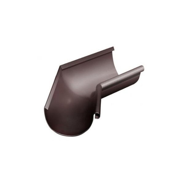 Водосток Grand Line 150x100 – Угол внутренний 135° RAL 8017 купить в New Moscow
