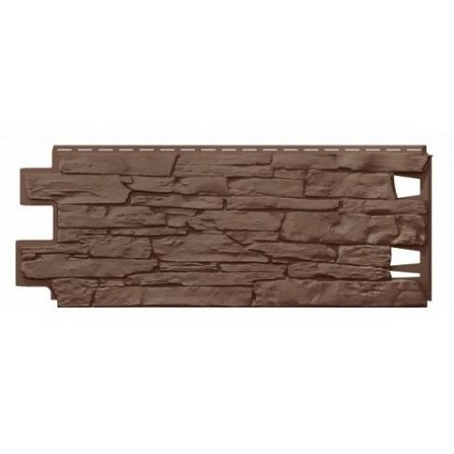 Фасадная панель VOX VILO Solid Stone Коричневый купить в New Moscow