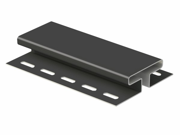 H-планка Ю-пласт Классика графитовая купить в New Moscow