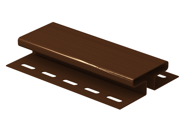 H-планка Ю-пласт Классика коричневая купить в New Moscow