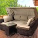 Диван-Трансформер AFINA плетеный из иск. ротанга AFM-320B Brown купить в New Moscow