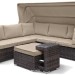 Диван-Трансформер AFINA плетеный из иск. ротанга AFM-320B Brown купить в New Moscow