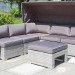 Диван-Трансформер AFINA плетеный из иск. ротанга AFM-320G Grey купить в New Moscow
