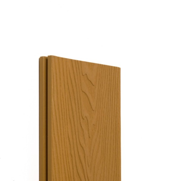 Террасная доска Ecodecking Экстра 3D полнотелая Бронза купить в New Moscow