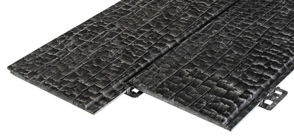 Фиброцементные панели FCSPRO Decor Wood Click Угольное купить в New Moscow