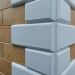 Угол Наружный к Фасадным Термопанелям Доломит Дагестанский Камень 400 мм Белый купить в New Moscow