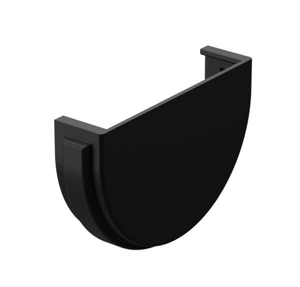 Заглушка желоба Docke Premium ПВХ - Карбон купить в New Moscow