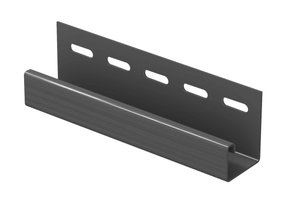J-планка Ю-пласт Классика графитовая купить в New Moscow