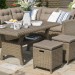 Комплект мебели AFINA плетеной из иск. ротанга AFM-307B Beige купить в New Moscow