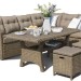 Комплект мебели AFINA плетеной из иск. ротанга AFM-307B Beige купить в New Moscow