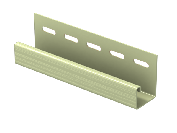 J-планка Ю-пласт Классика зелёная купить в New Moscow