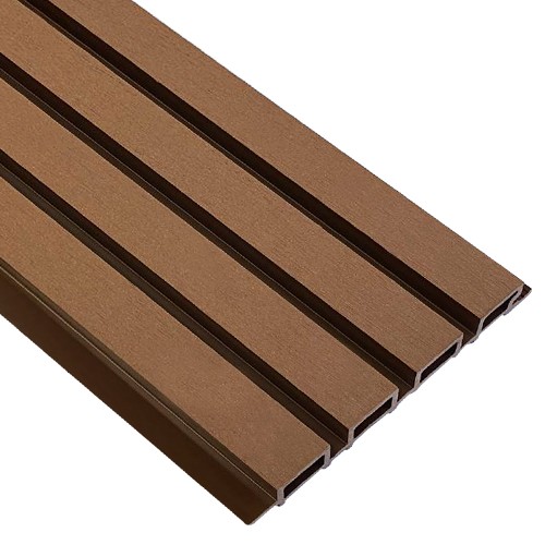 Фасадная реечная панель EasyDecking Wood-X 219х26 Коричневый купить в New Moscow