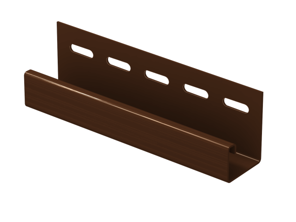 J-планка Ю-пласт Классика коричневая купить в New Moscow