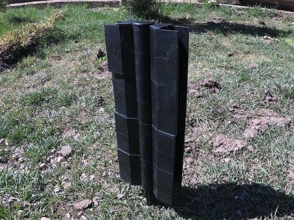 Угловой элемент поворотный, пластиковый от 60° до 300° для доски 300х30 мм из ДПК чёрный Holzhof купить в New Moscow