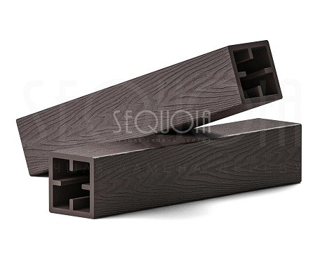 Столб SEQUOIA Evolution 3D WOOD BROWN купить в New Moscow