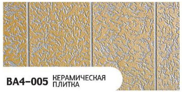 Фасадная панель Zodiac Керамическая плитка BA4-005 купить в New Moscow
