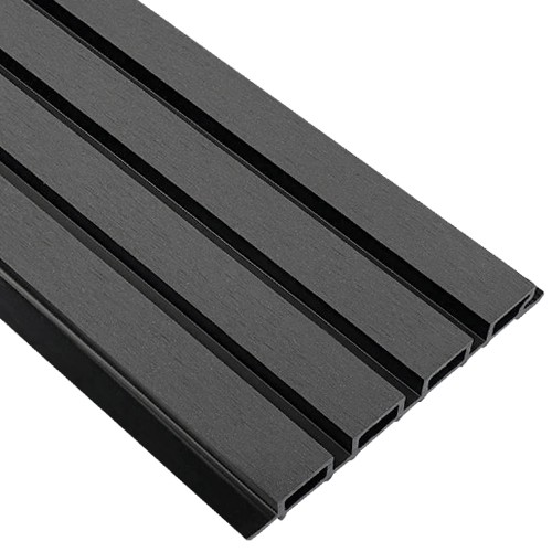 Фасадная реечная панель EasyDecking Wood-X 219х26 Черное дерево купить в New Moscow