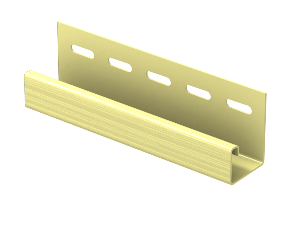 J-планка Ю-пласт Классика кремовая купить в New Moscow