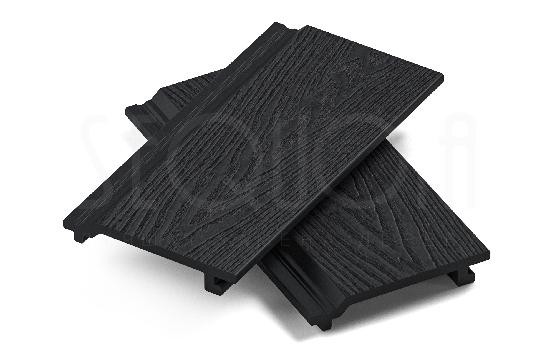 Доска фасадная ДПК 3D SEQUOIA Evolution WOOD BLACK купить в New Moscow