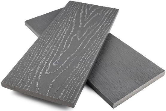 Заборная доска ДПК полнотелая NanoWood Серый купить в New Moscow