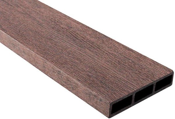 Доска 3D ДПК Outdoor STORM BROWN коричневая микс купить в New Moscow