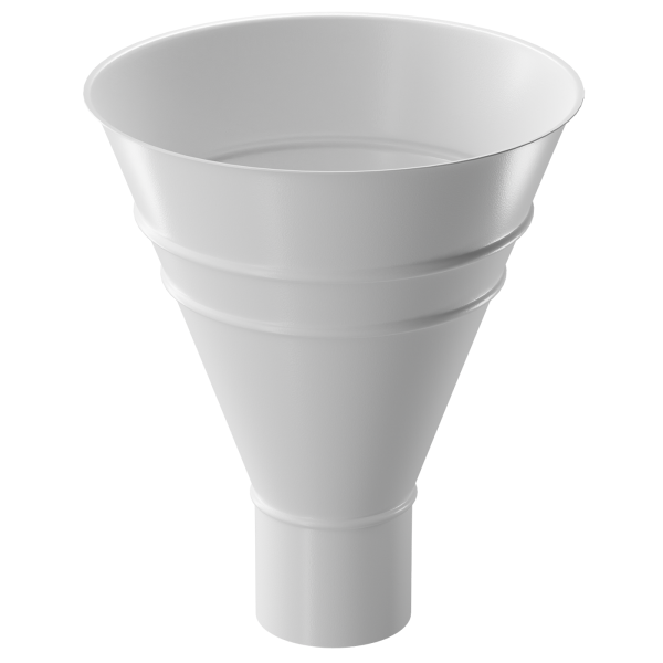 Воронка водосборная Döcke STAL PREMIUM, Пломбир купить в New Moscow