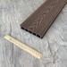 Террасная доска из ДПК  Latitudo Euro 3D 139х27 Шоколад купить в New Moscow