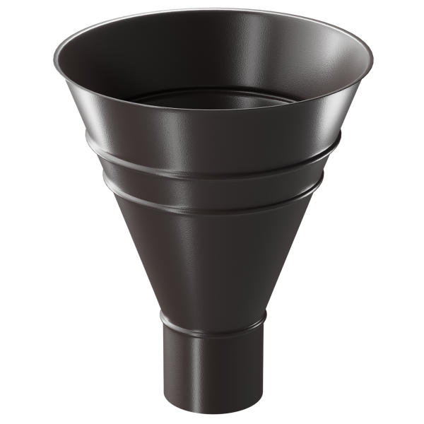 Воронка водосборная Döcke STAL PREMIUM, Шоколад купить в New Moscow