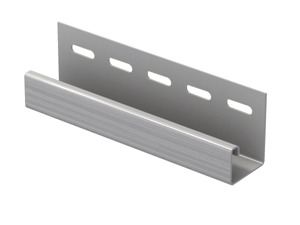 J-планка Ю-пласт Классика серая купить в New Moscow