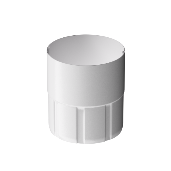 Муфта соединительная для водостока Döcke STAL PREMIUM, Пломбир купить в New Moscow