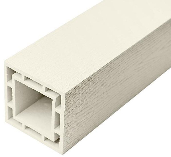 Столб FAYNAG ДПК WOOD слоновая кость купить в New Moscow