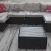 Диван-Трансформер AFINA модульный плетеный из иск. ротанга YR822D Brown/Beige купить в New Moscow