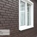 Фасадная панель Ю-Пласт Стоун Хаус Кирпич Коричневый купить в New Moscow